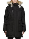 Calvin padded jacket black KALVIN BLACK - NOBIS - BALAAN 4