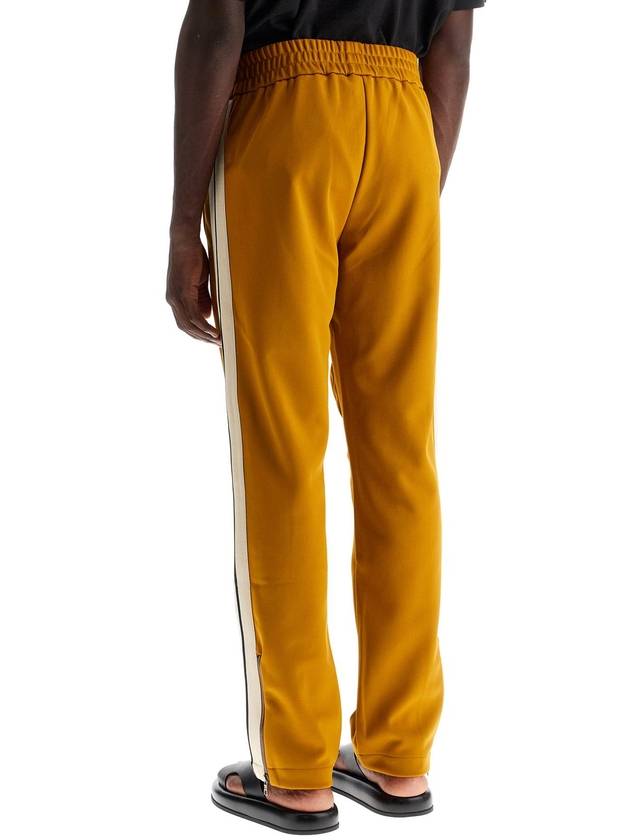 Palm Angels Classic Logo Track Pants Golden Brown - PALM ANGELS - BALAAN 4