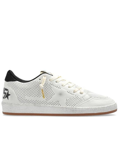 Ballstar Low Top Sneakers White Black - GOLDEN GOOSE - BALAAN 1