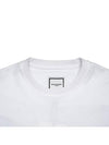 Cotton Back Logo Long Sleeve T-Shirt White - WOOYOUNGMI - BALAAN 5