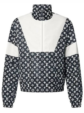 Monogram Printed Technical Track Top 1AFWJL - LOUIS VUITTON - BALAAN 1