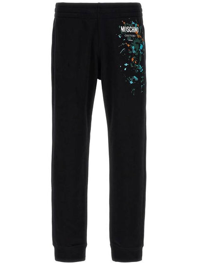 Straight Pants A036220281555 Black - MOSCHINO - BALAAN 2