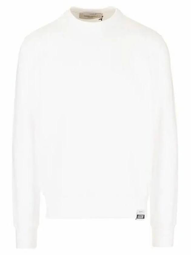 Contrasting Lettering Bag Archibald Sweatshirt White - GOLDEN GOOSE - BALAAN 3