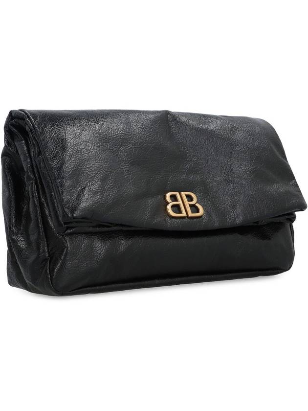 24 ss leather clutch WITH FRONTAL BB monogram 7861982AAR81000 B0651092328 - BALENCIAGA - BALAAN 4