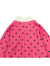 Polka dot baby swimsuit 2328010328 PINK - MINI RODINI - BALAAN 4