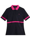 Golf Moira Short Sleeve Polo Shirt Navy - J.LINDEBERG - BALAAN 2