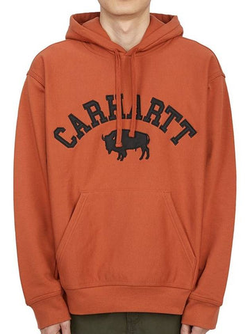 Locker Cotton Hoodie Orange - CARHARTT WIP - BALAAN 1