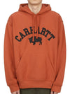 Locker I031409 1ERXX Men s hooded brushed long sleeved sweatshirt loose fit - CARHARTT WIP - BALAAN 1