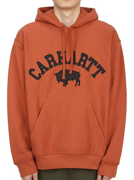 Locker I031409 1ERXX Men s hooded brushed long sleeved sweatshirt loose fit - CARHARTT WIP - BALAAN 1