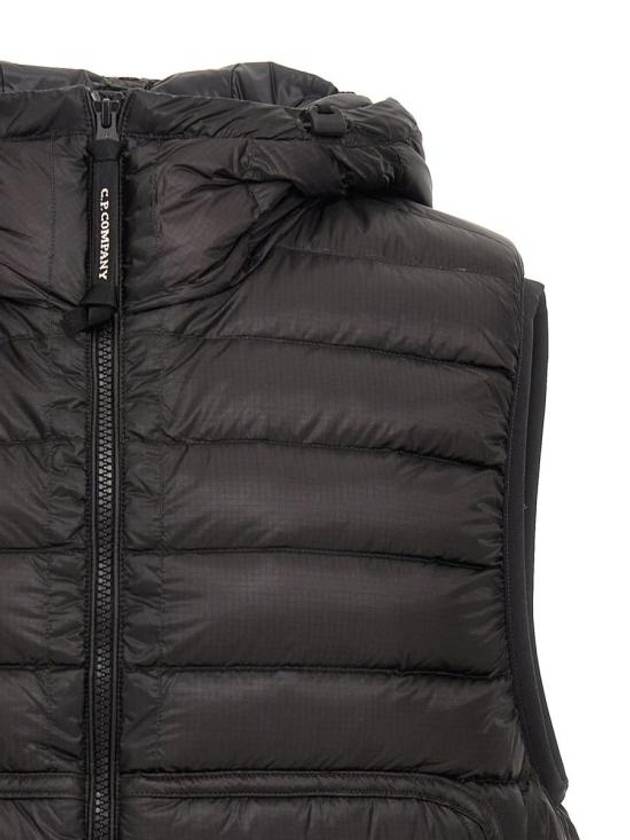 D.D. Shell Goggles Down Vest Black - CP COMPANY - BALAAN 4