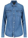 Polo Women s Denim Shirt 211945848001 - POLO RALPH LAUREN - BALAAN 1