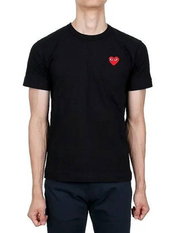 Red Waffen Short Sleeve T Shirt P1T108 AZ T108 051 1 1096676 - COMME DES GARCONS - BALAAN 1