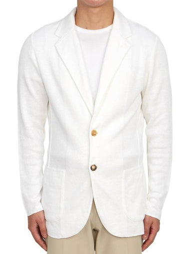 Men's Cardigan White - RVR LARDINI - BALAAN 1