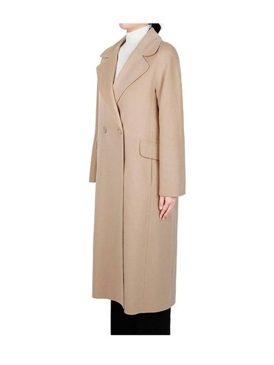 Honey Zenith Wool Long Coat ZENITH 097 - MAX MARA - BALAAN 1