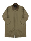 Men s color collar hidden button field trench coat CO105A - IKALOOOK - BALAAN 6