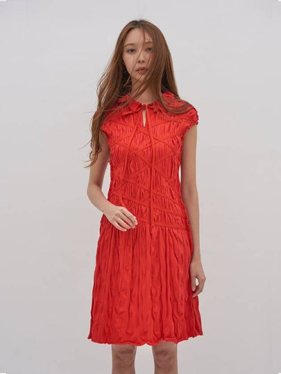 Tie Me Up Short Dress Red - ICONOGRAPHY - BALAAN 2