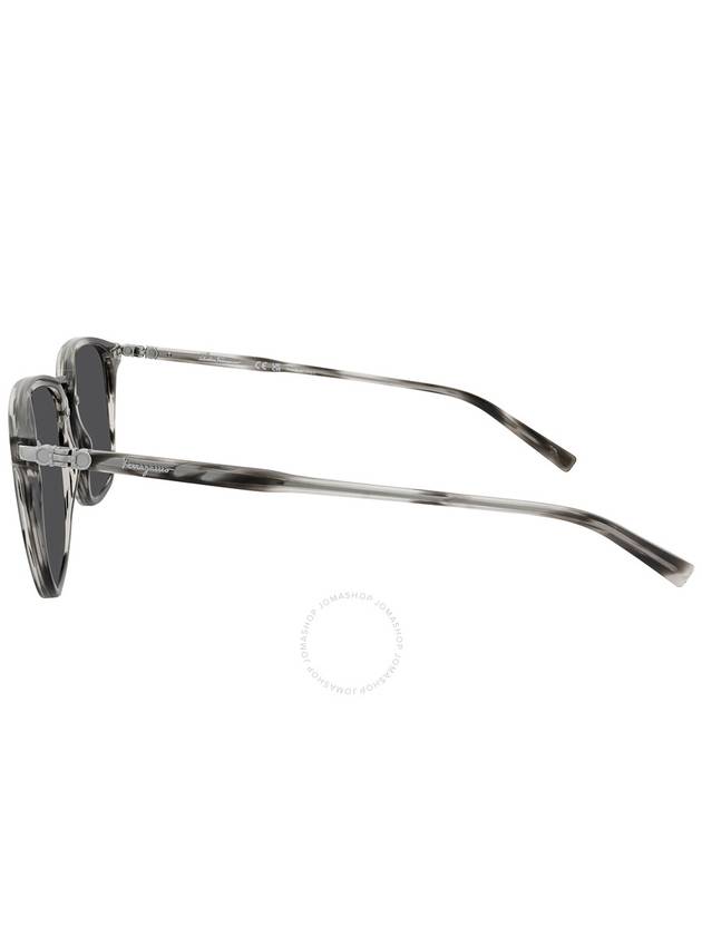 Salvatore Ferragamo Grey Square Men's Sunglasses SF910S 003 54 - SALVATORE FERRAGAMO - BALAAN 3