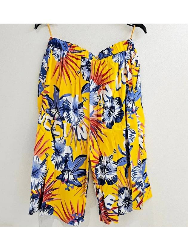 Women's Wild Hibiscus Flower Pants 697957 - GUCCI - BALAAN 5