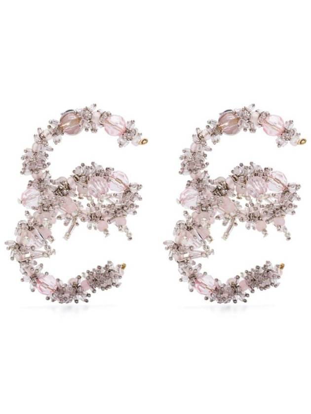 Dries Van Noten Embroidered Earrings - DRIES VAN NOTEN - BALAAN 1