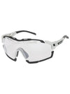 Cutline Light Gray Matte Impact Photochromic Laser Black Glasses Sports Sunglasses - RUDYPROJECT - BALAAN 1