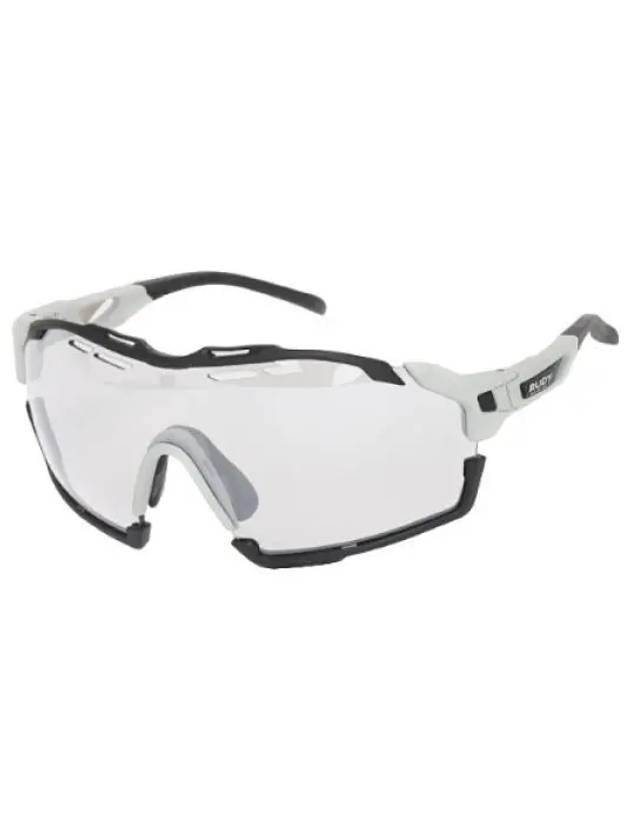 Cutline Light Gray Matte Impact Photochromic Laser Black Glasses Sports Sunglasses - RUDYPROJECT - BALAAN 1