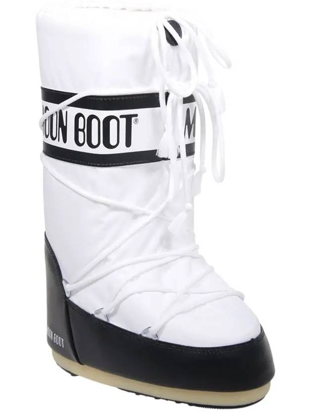 Logo Snow Winter Boots White - MOON BOOT - BALAAN 4