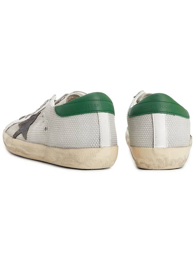 Super Star Mesh Panel Low Top Sneakers White - GOLDEN GOOSE - BALAAN 8