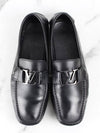 LV logo leather loafers 8 5 275 - LOUIS VUITTON - BALAAN 9