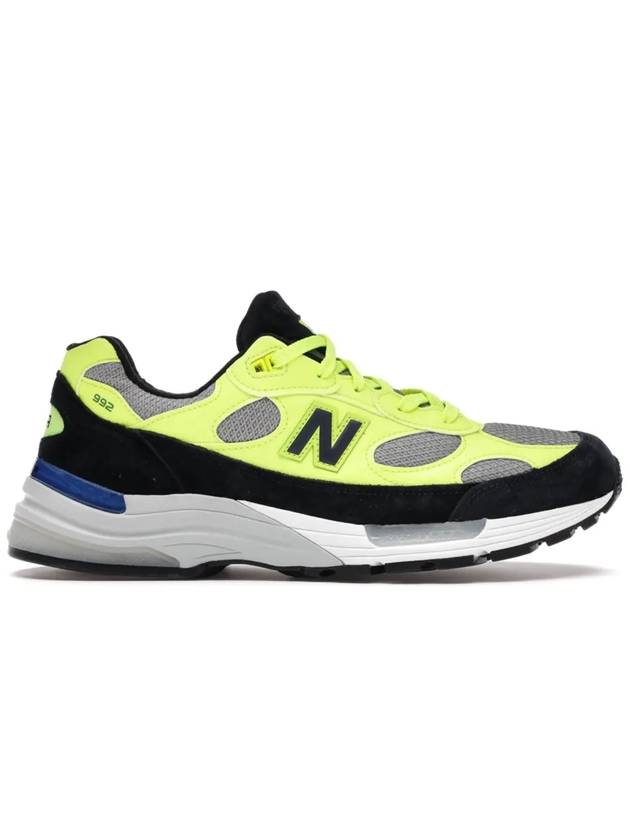 992 low top sneakers neon yellow black - NEW BALANCE - BALAAN 1