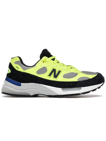 992 low top sneakers neon yellow black - NEW BALANCE - BALAAN 1