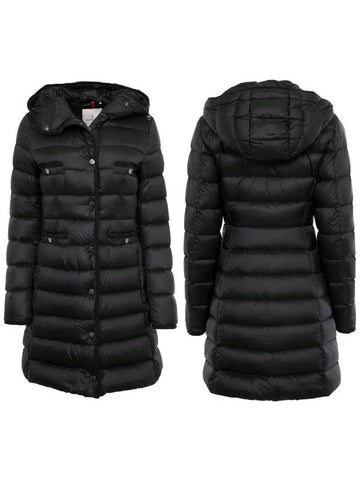 Hirma Women s Long Down Jacket 1C00025 595FE 999 - MONCLER - BALAAN 1