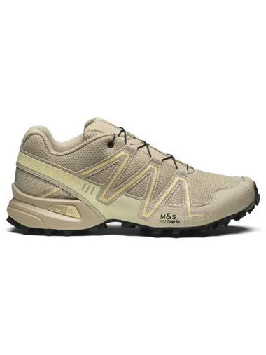 Speedcross 3 Mindful 3 Low Top Sneakers White Pepper Golden Fleece - SALOMON - BALAAN 1