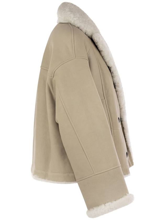 OUTERWEAR SHEARLING REVERSIBILE AVENA - BRUNELLO CUCINELLI - BALAAN 3