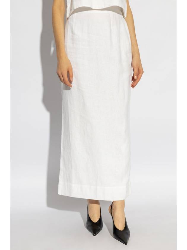 Posse Linen Skirt Emma, Women's, White - POSSE - BALAAN 3