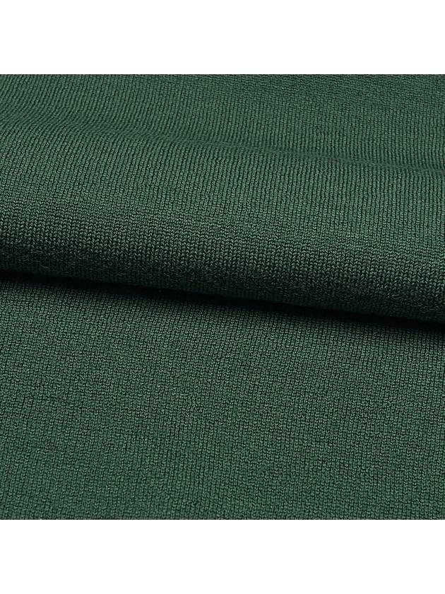 Sir Cropped Virgin Wool Knit Top Green - MAX MARA - BALAAN 9