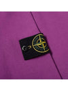 Wappen Patch Crewneck Sweatshirt Purple - STONE ISLAND - BALAAN 3