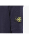 Wappen Patch Crew Neck Wool Knit Top Navy - STONE ISLAND - BALAAN 5