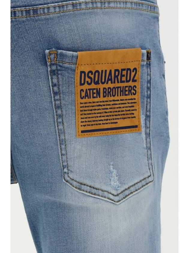 Five Pocket Jeans Light Blue - DSQUARED2 - BALAAN 4