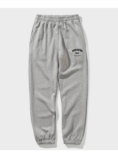 EL Youth Culture Regular Sweatpants Gray - ELIMENO - BALAAN 1