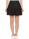 Taffeta Mini A-Line Skirt Black - MONCLER - BALAAN 5