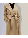 Bdanton Virgin Wool Single Coat Camel - MAX MARA - BALAAN 11