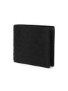 Intrecciato Weaving Half Wallet Dark Grey - BOTTEGA VENETA - BALAAN 4