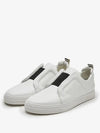 Men's banding slip-on white sneakers JX02 WHITE BLACK - PIERRE HARDY - BALAAN 3