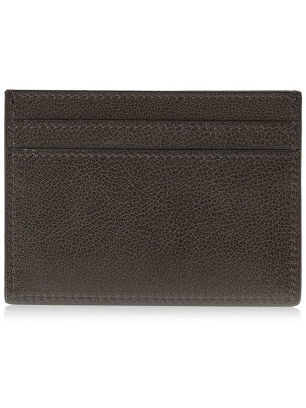 Cassandra Shadow Card Wallet Dark Anthracite - SAINT LAURENT - BALAAN 4