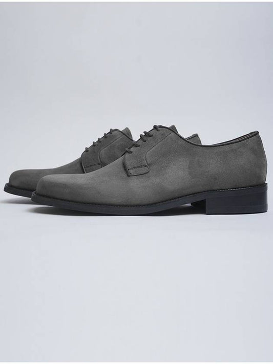 Hardy suede square toe derby SMG - FLAP'F - BALAAN 1