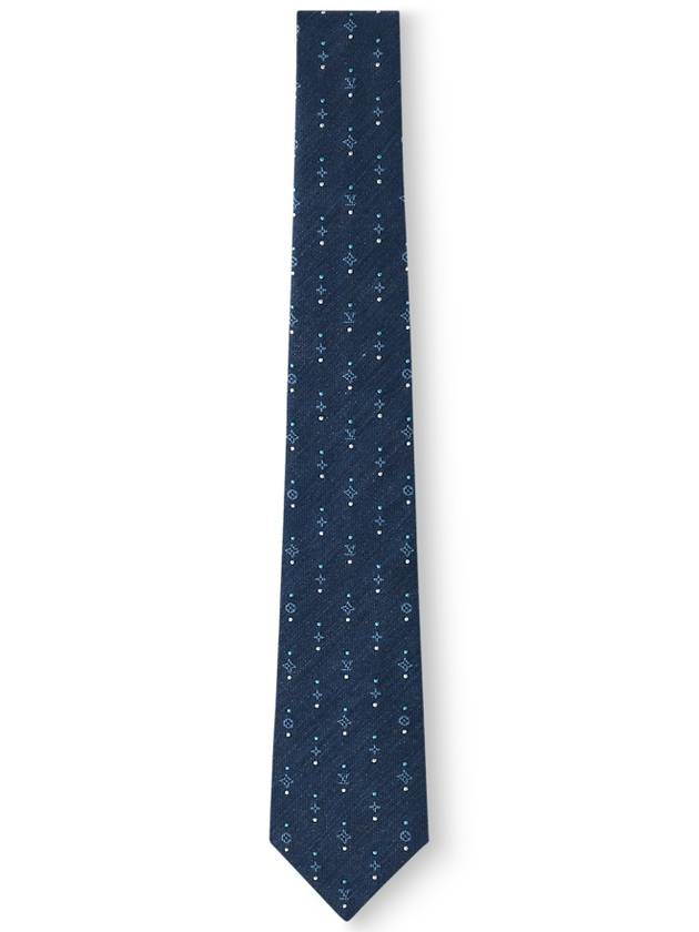 Men s Dot On Eclipse Tie Navy Blue M79895 - LOUIS VUITTON - BALAAN 2