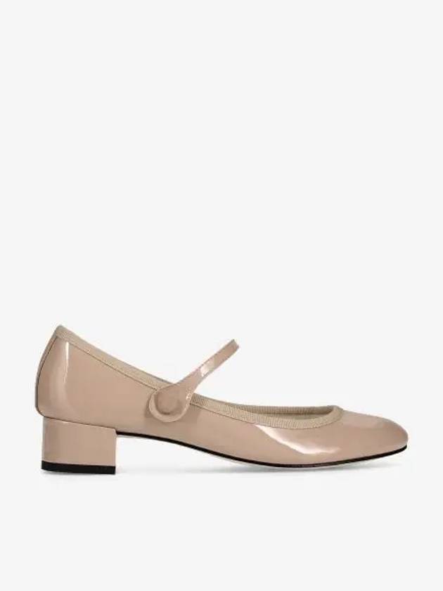 Women's Rose Mary Jane Middle Pumps Beige - REPETTO - BALAAN 2