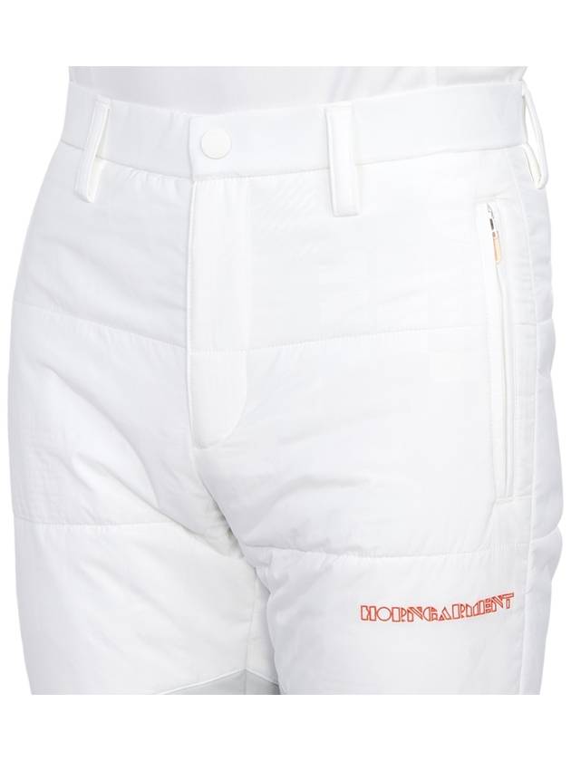 Men's Dialogue Hybrid Padded Pants White - HORN GARMENT - BALAAN 9