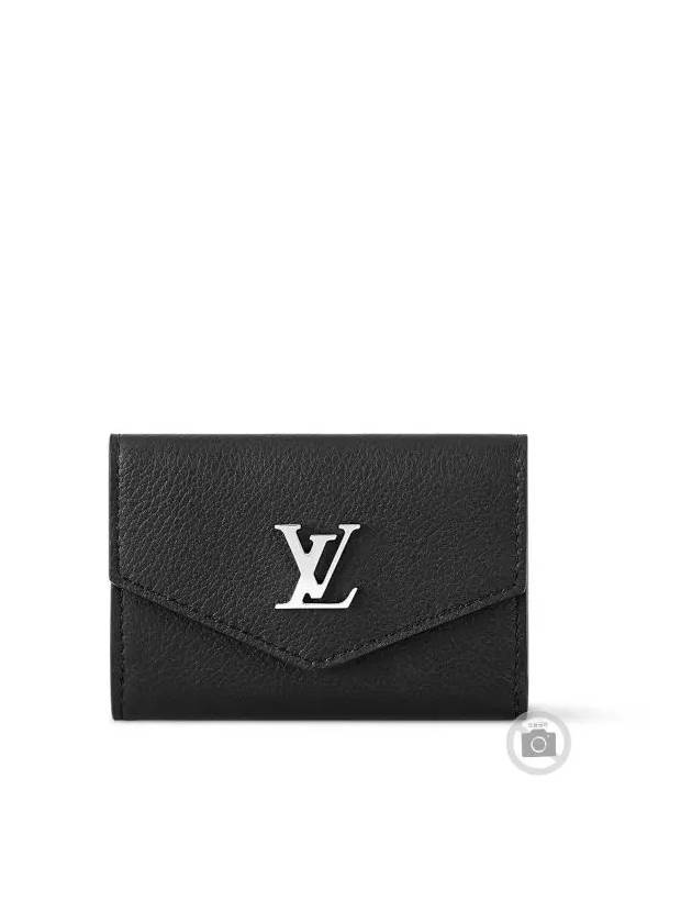 Lockmini Lockme Leather Half Wallet Black - LOUIS VUITTON - BALAAN 2