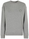 Bold Fox Head Patch Comfort Sweatshirt Grey Melange - MAISON KITSUNE - BALAAN 2